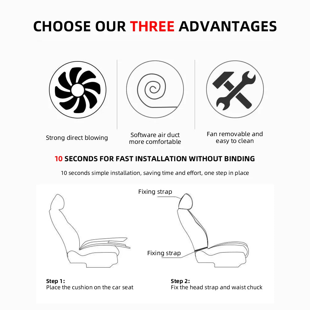Refrigerated Car Seat